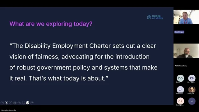 Disability Charter Webinar 2025 | Disability Inclusion and Workplace Change
